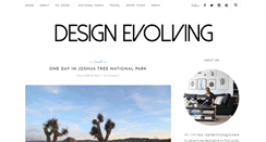 Desktop Screenshot of designevolving.com